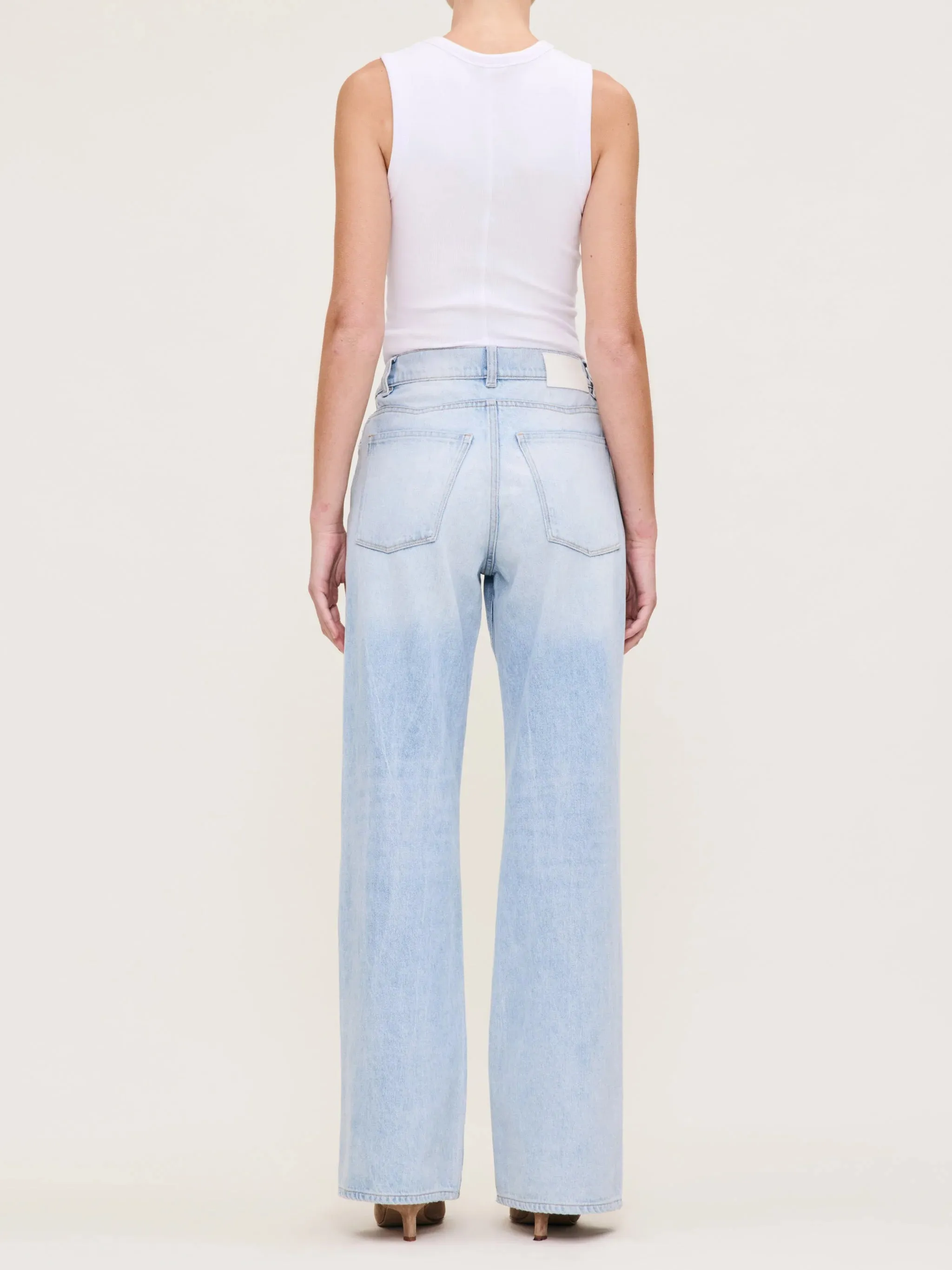 Desi Boot High Rise 32" Jeans - Blue Mist