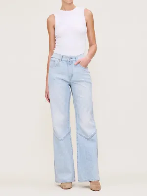 Desi Boot High Rise 32" Jeans - Blue Mist