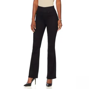 DG2 by Diane Gilman Women's Slimming Comfort Waist Boot Cut Jeggings