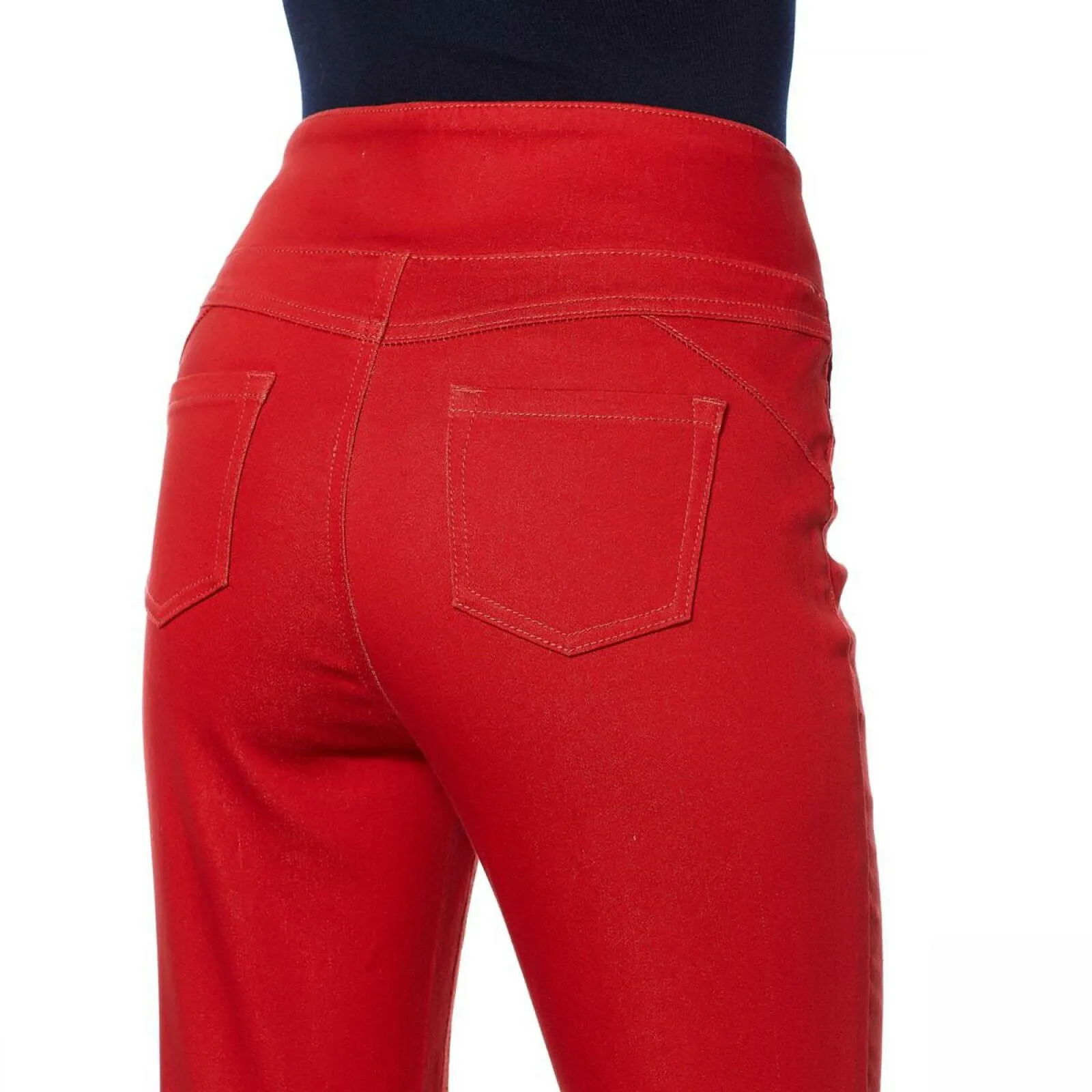 DG2 by Diane Gilman Women's Tall Slimming Comfort Waist Boot Cut Jeggings