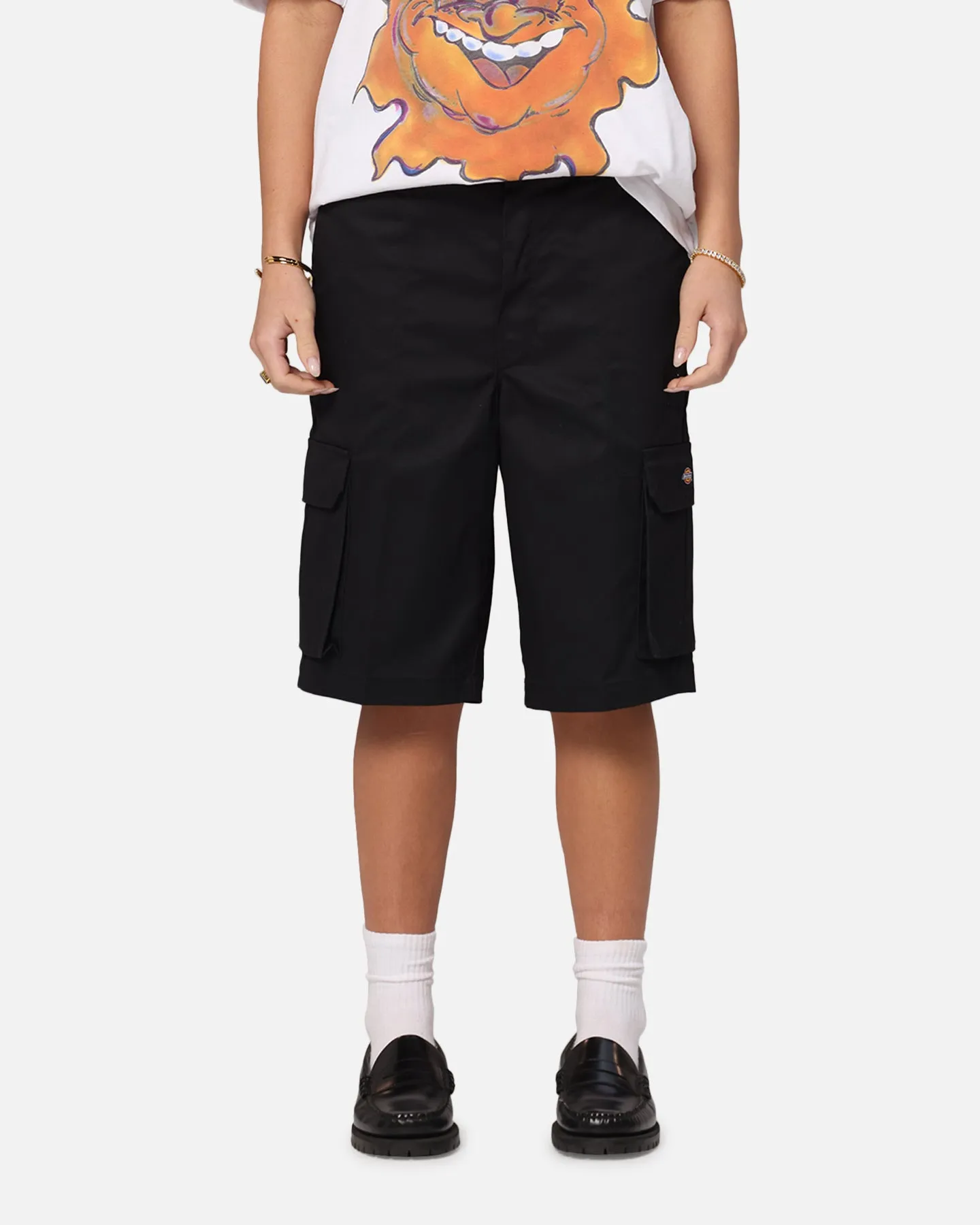 Dickies 131 Slim Straight Cargo Shorts Black