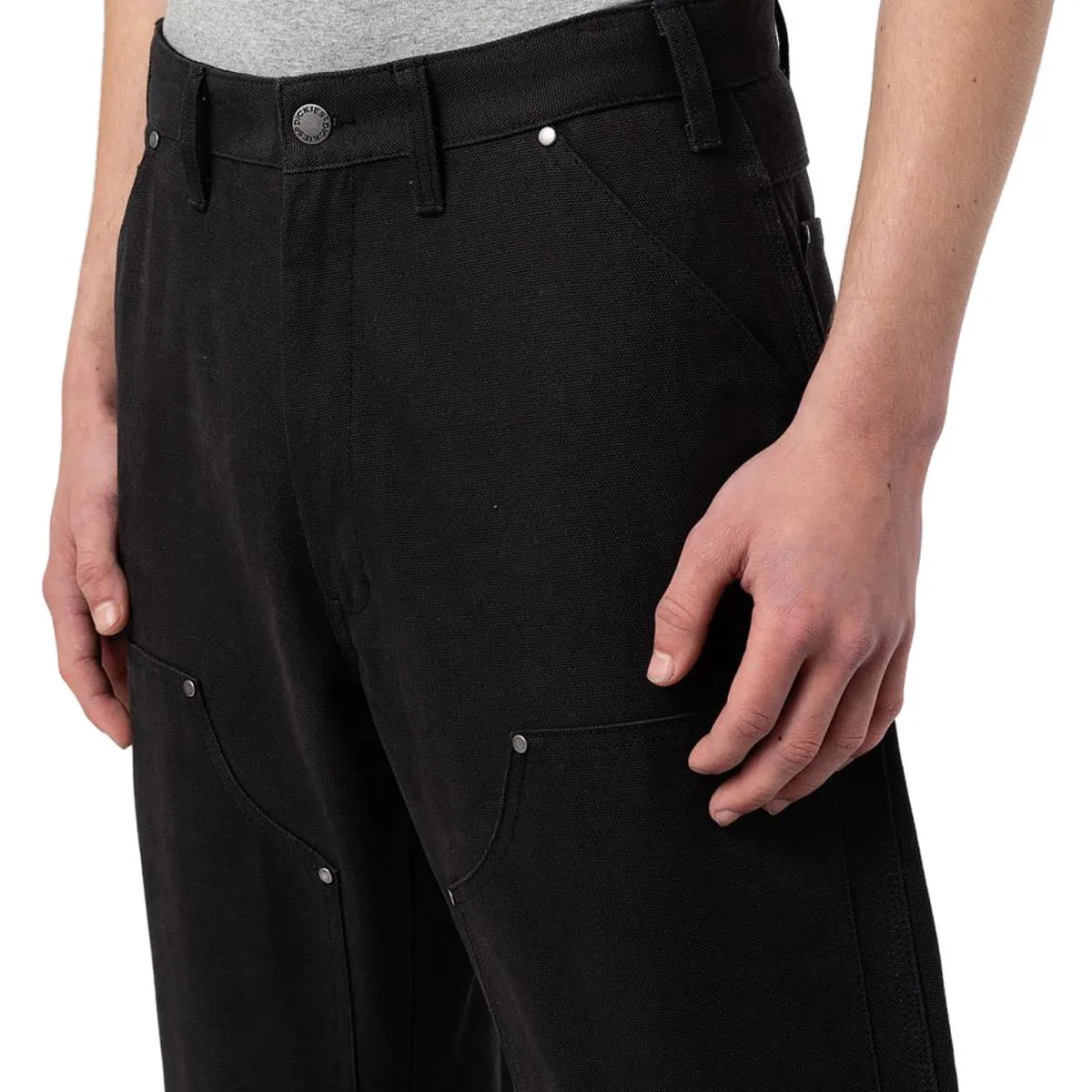 Dickies Duck Canvas Utility Pants - Stonewashed Black
