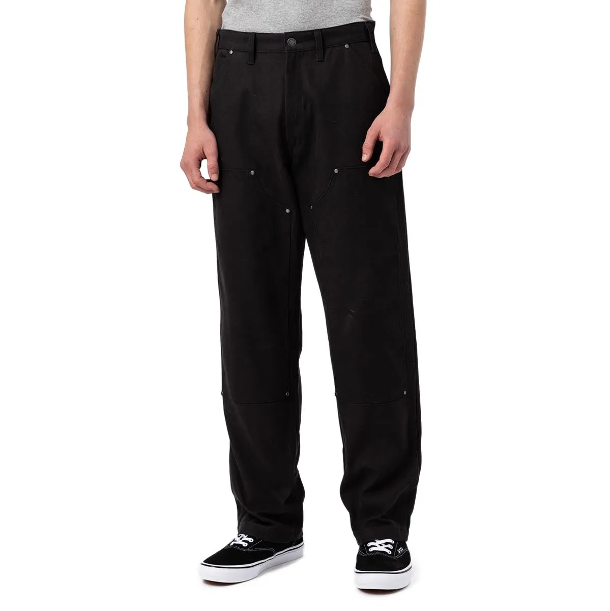 Dickies Duck Canvas Utility Pants - Stonewashed Black