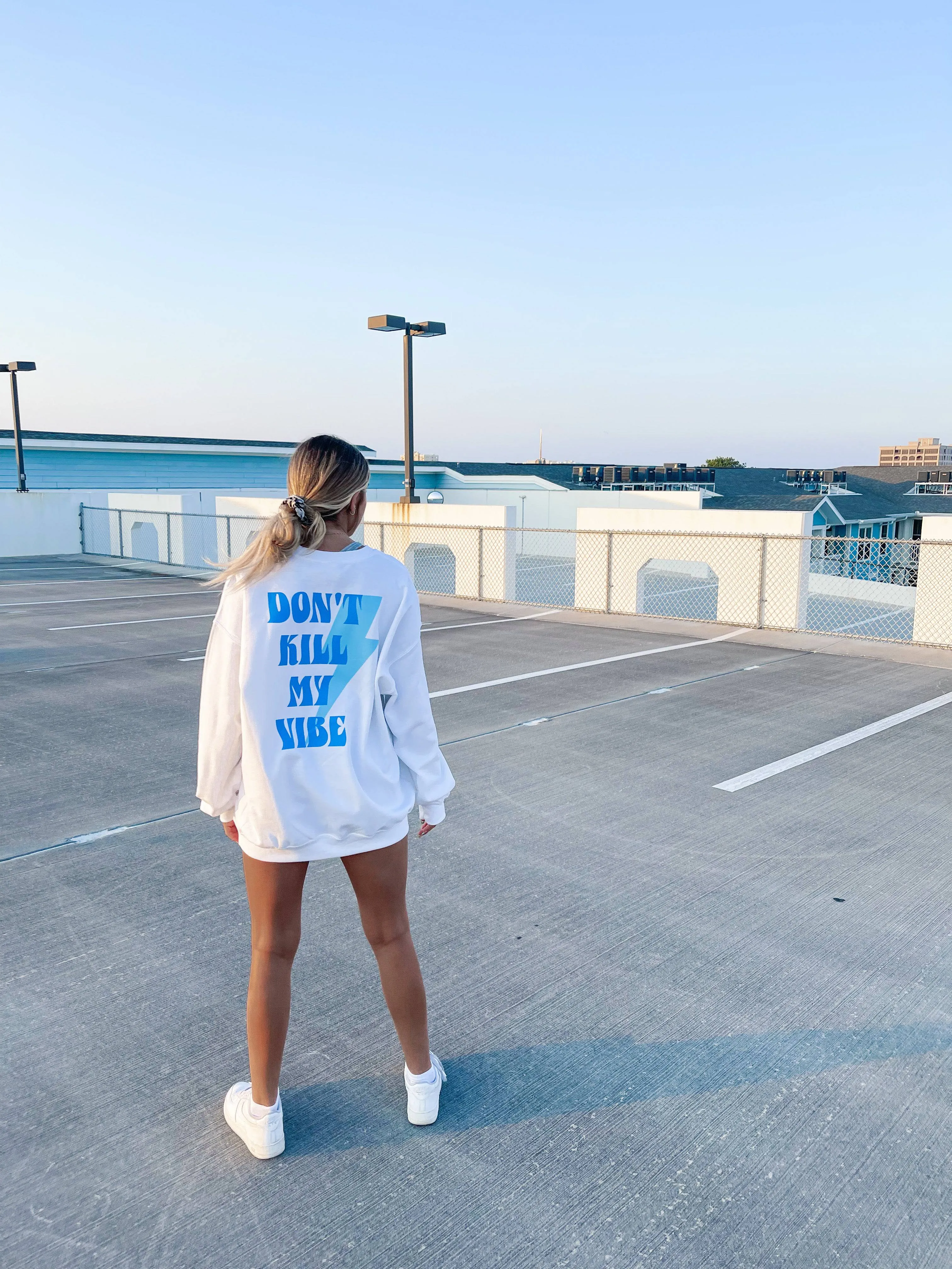 DON’T KILL MY VIBE CREWNECK