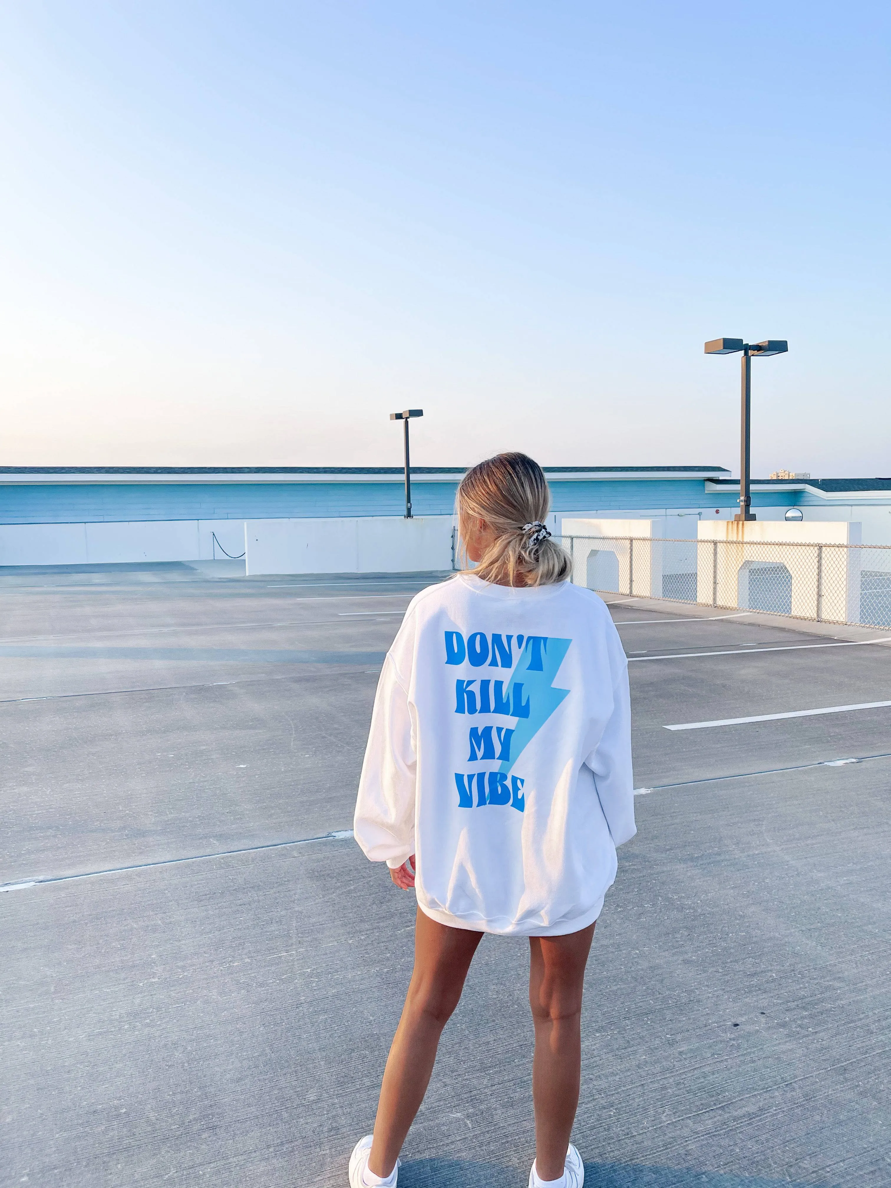 DON’T KILL MY VIBE CREWNECK