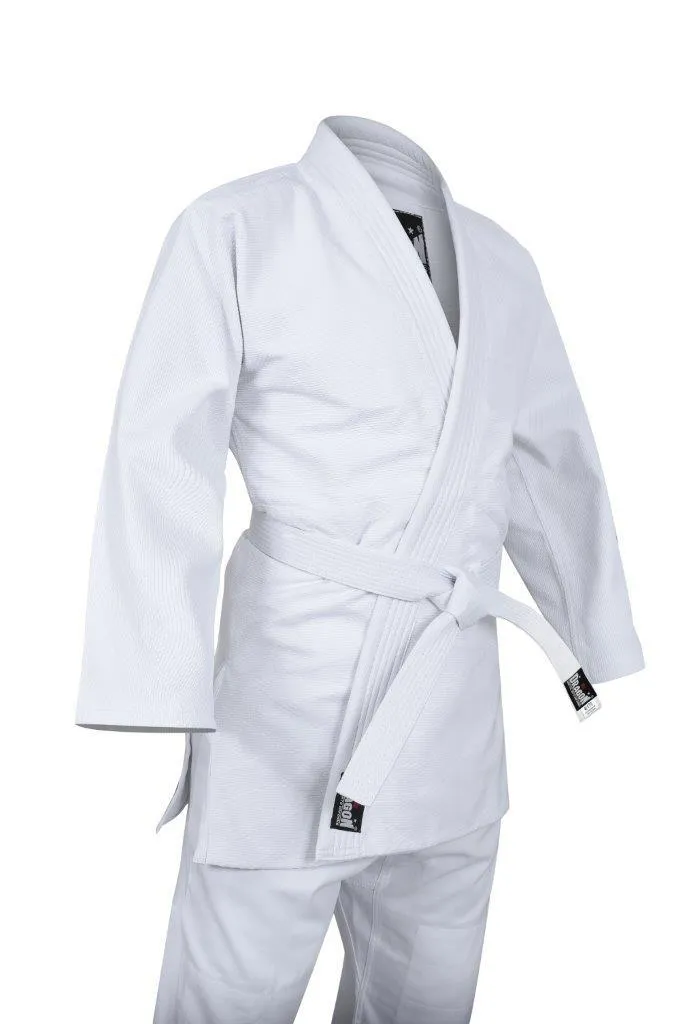 Dragon Gi 1.5 Weave Judo Uniform | White (550GSM)