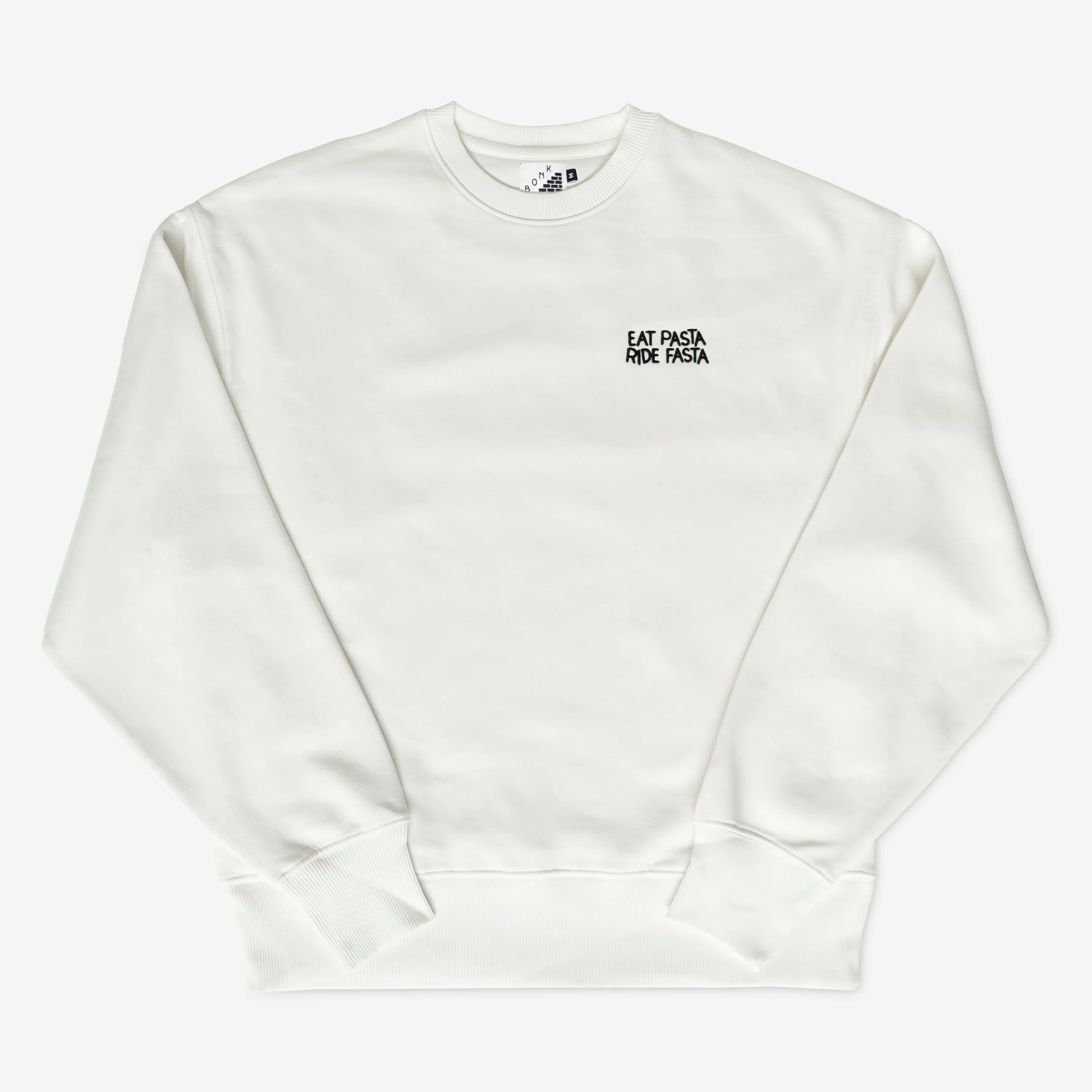 Eat Pasta Sweater Off White