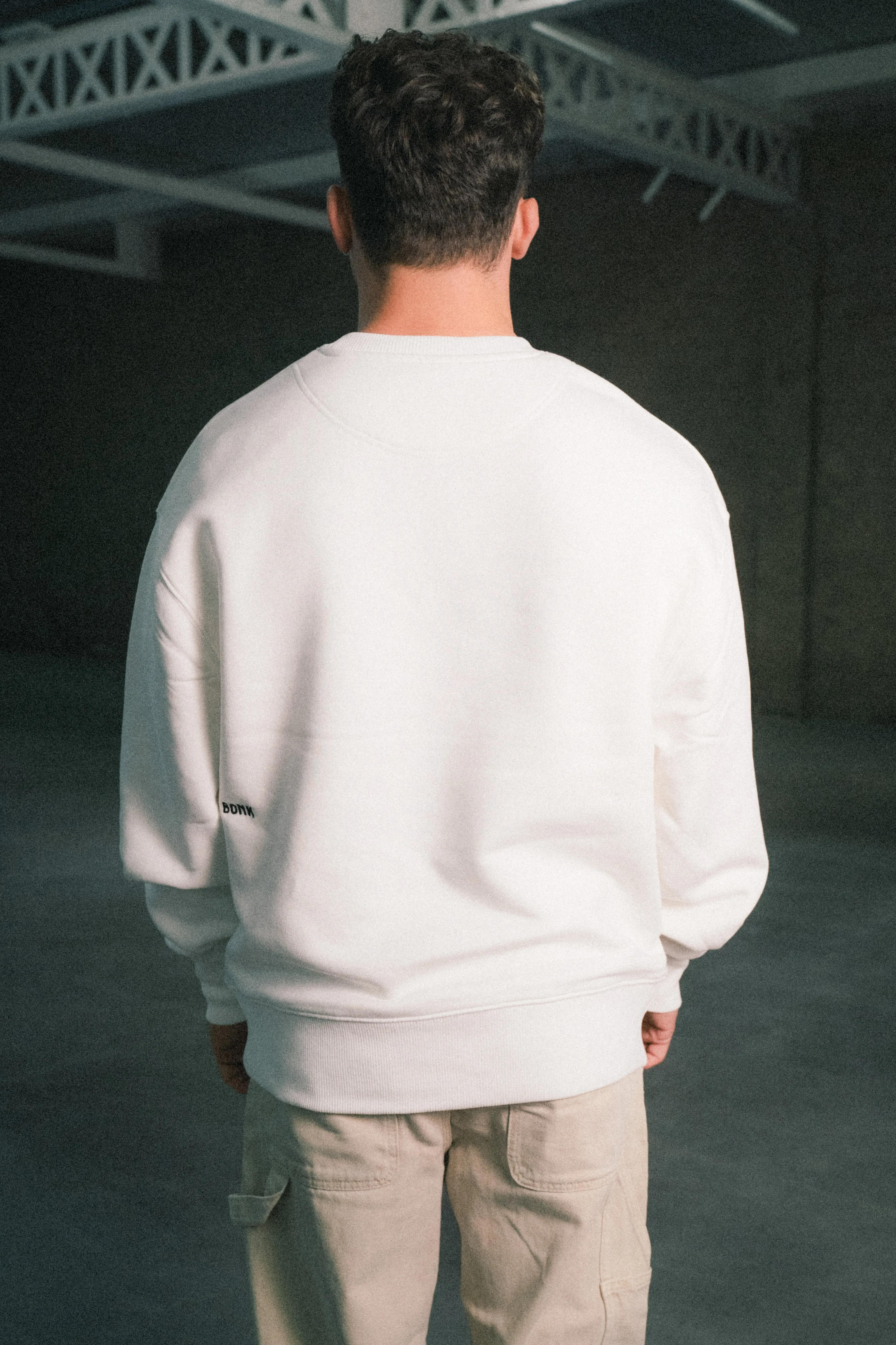 Eat Pasta Sweater Off White