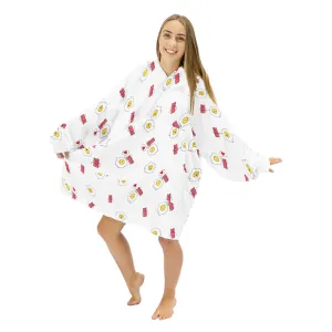 Egg and Bacon Hoogy - Oversized Blanket Hoodie