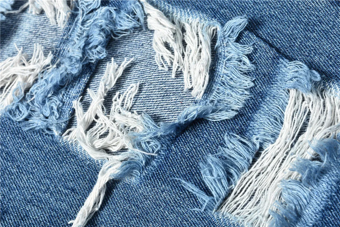 Elegance Ripped Jeans for Women of Character