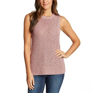 Ella Moss Women's Sleeveless Crewneck Sweater