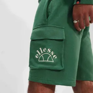 Ellesse Morandi Cargo Jogger Sweat Short In Green