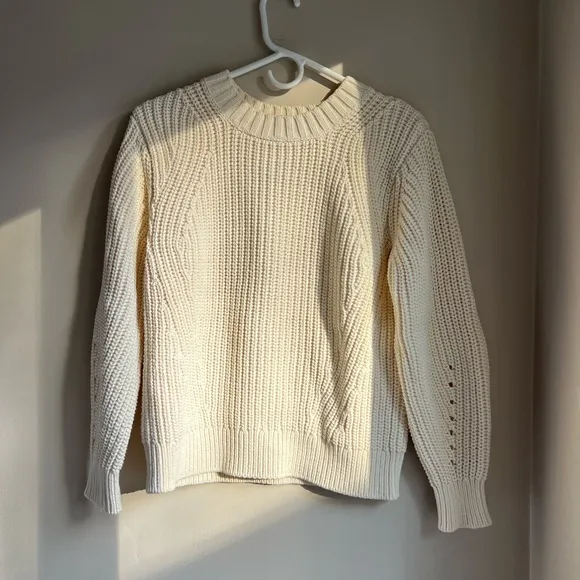 Everlane the texture cotton crew sweater
