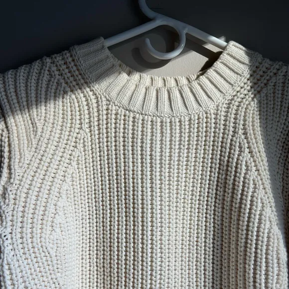 Everlane the texture cotton crew sweater