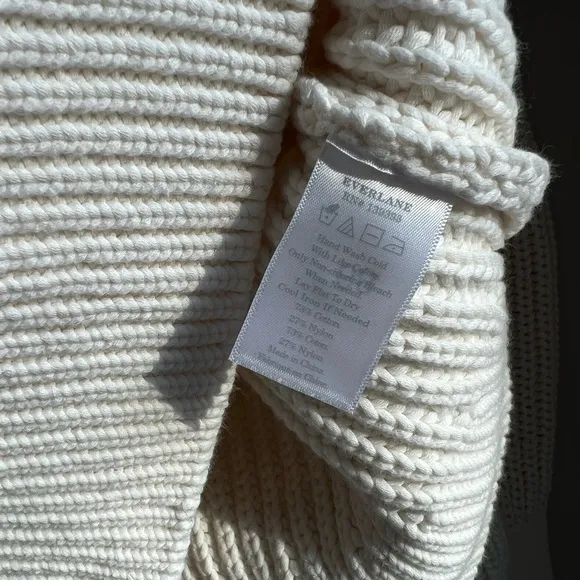 Everlane the texture cotton crew sweater