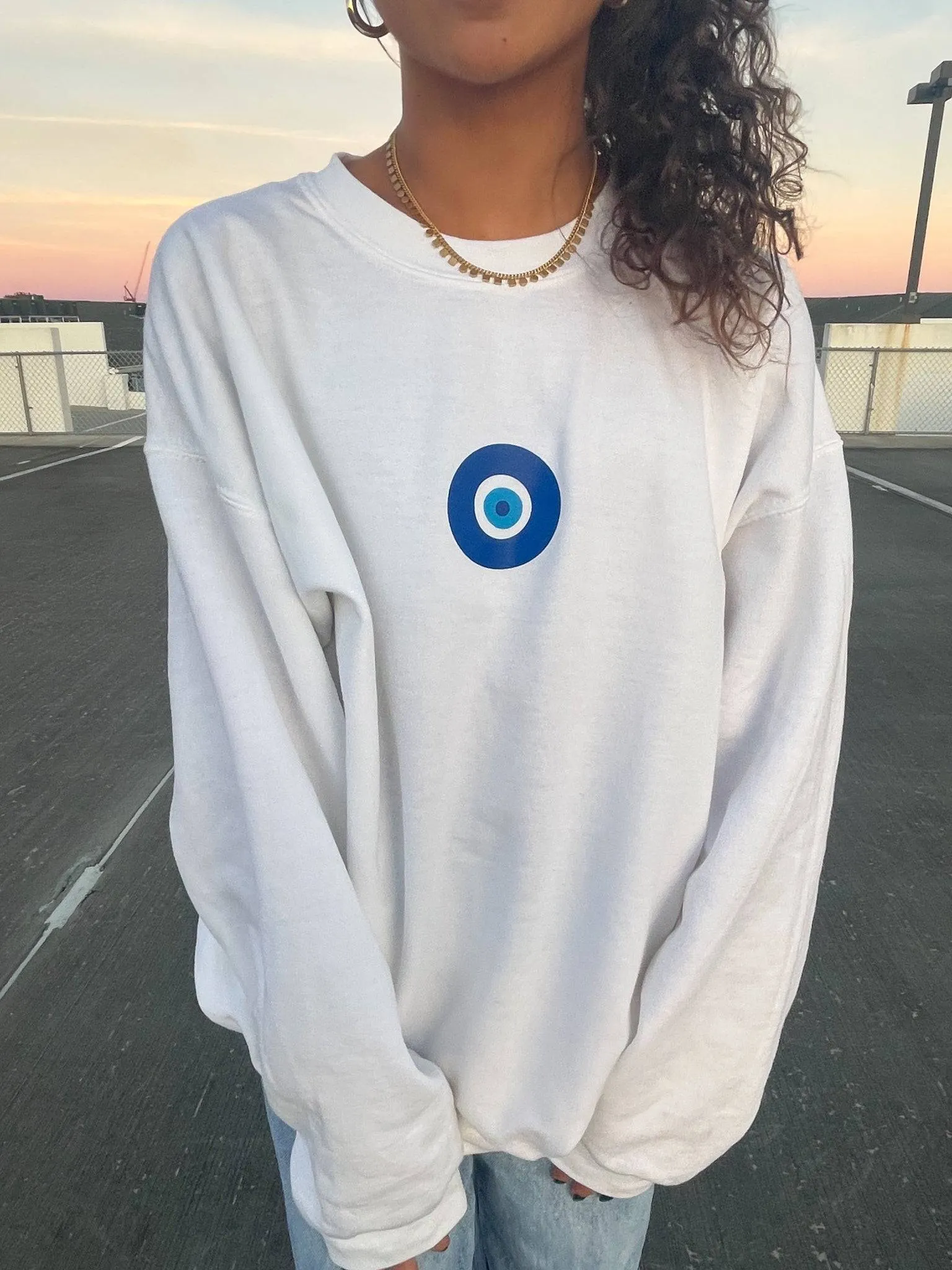 EVIL EYE CREWNECK