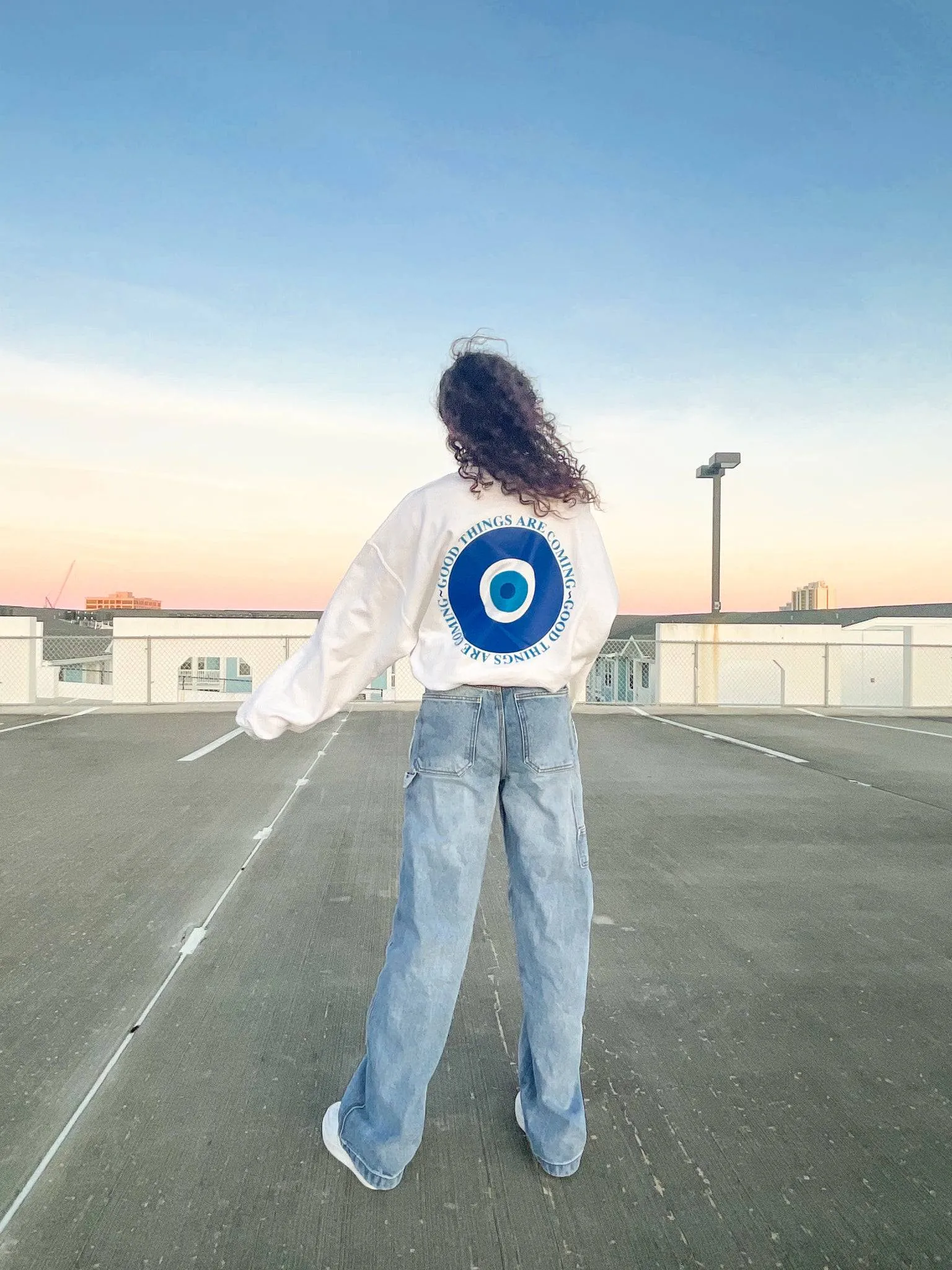 EVIL EYE CREWNECK