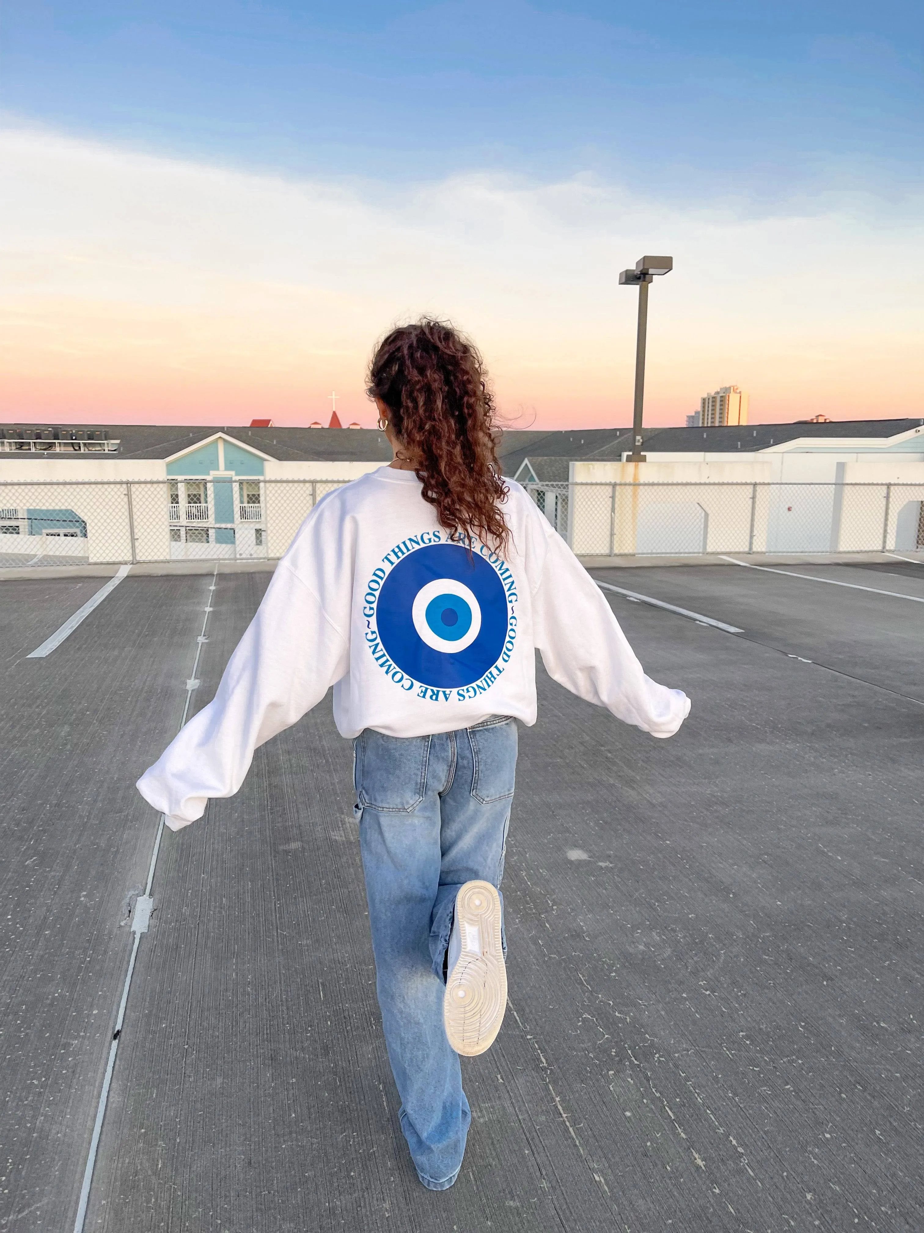 EVIL EYE CREWNECK