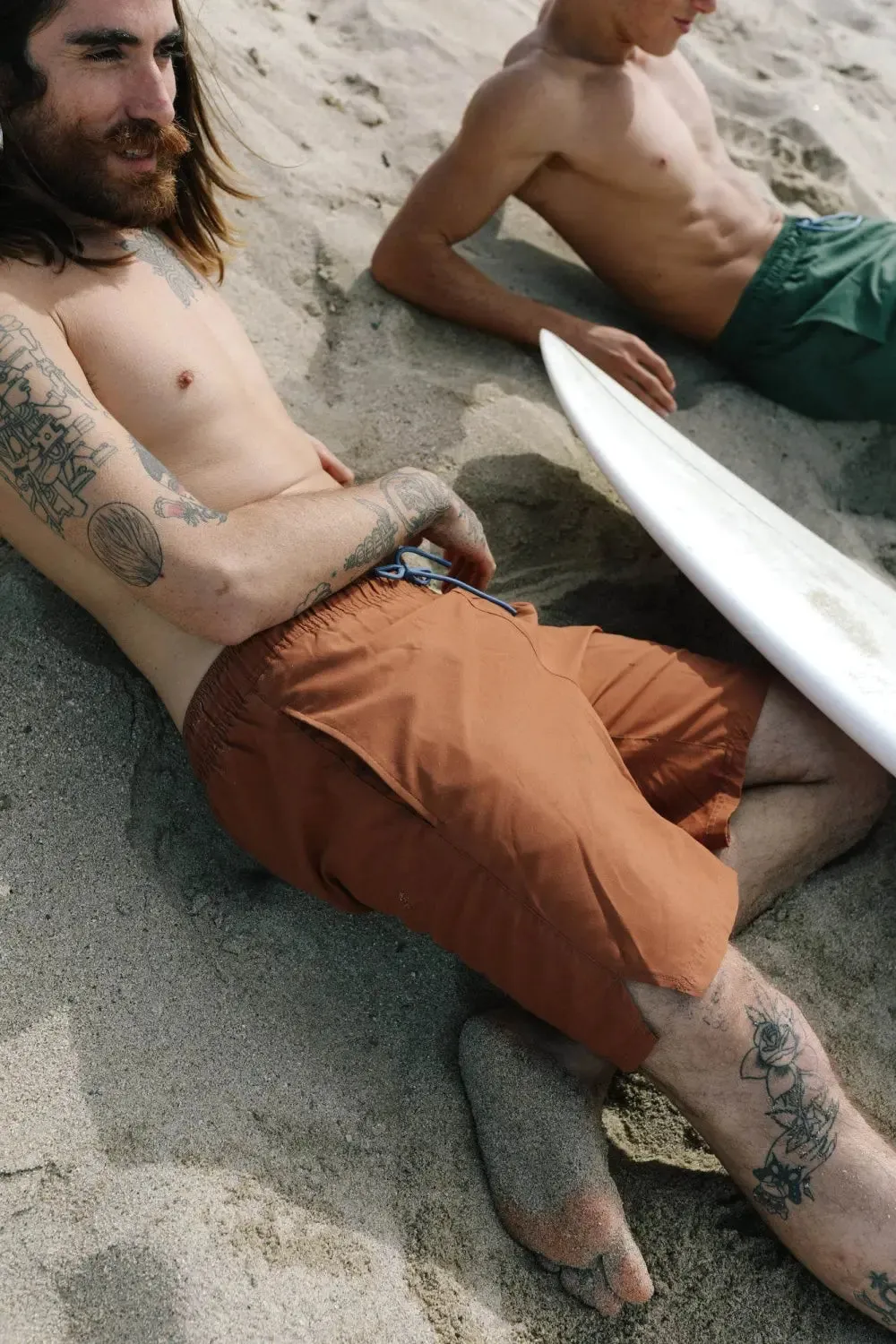 Faro Boardshorts - Mountain Brown