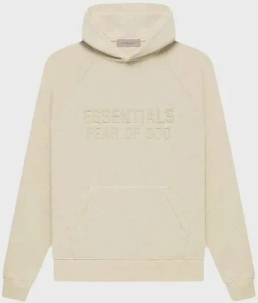 Fear of God Essentials Hoodie Egg Shell
