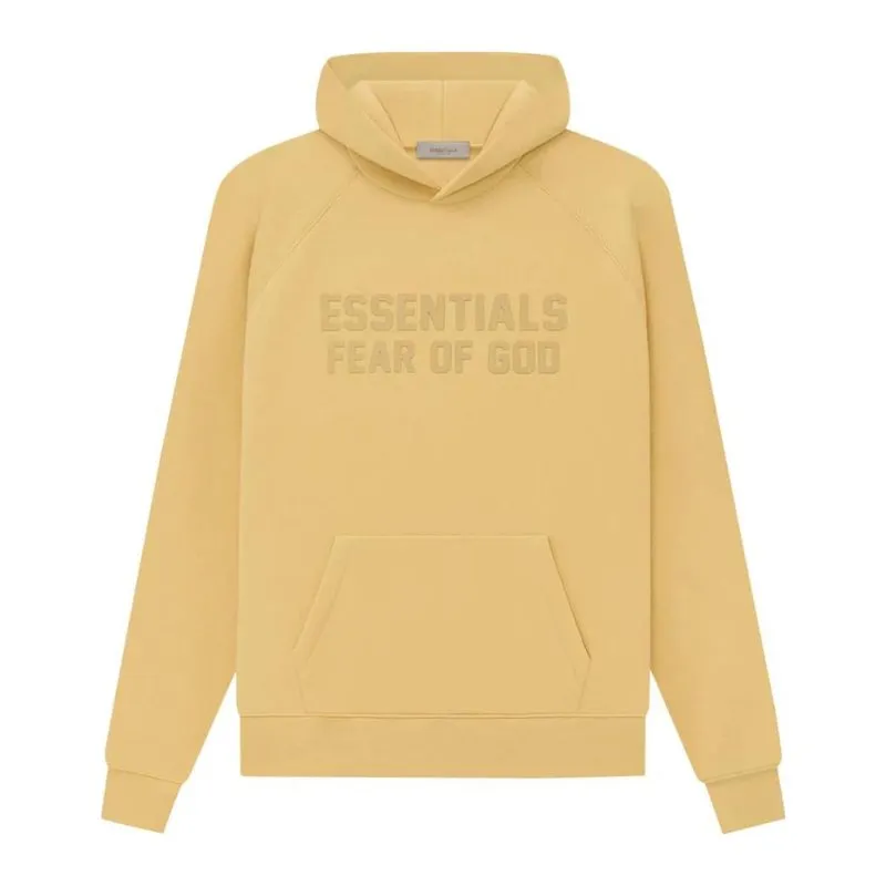 Fear of God Essentials Hoodie Light Tuscan