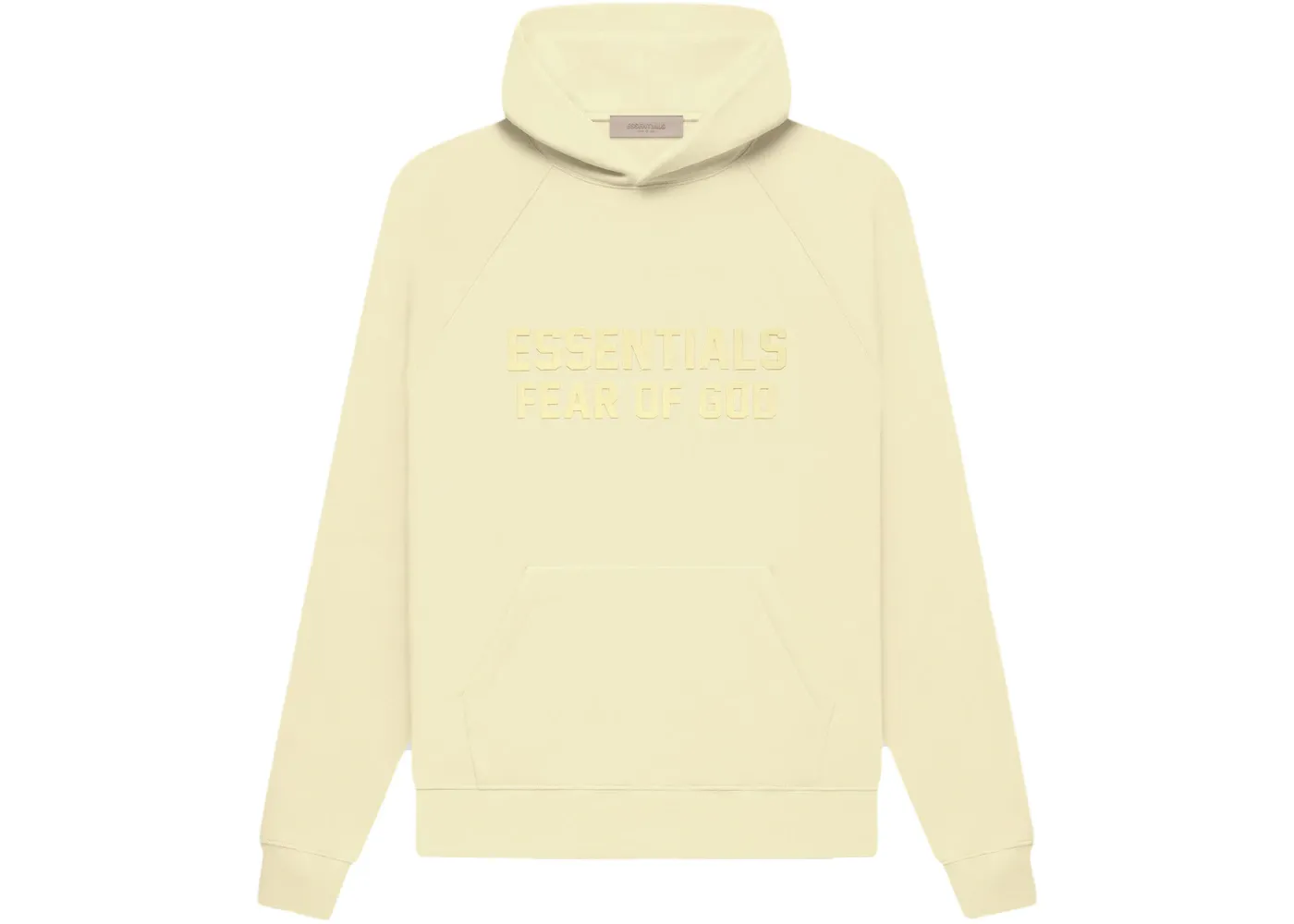 FEAR OF GOD ESSENTIALS "FW22" Hoodie Canary