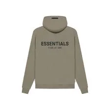 FEAR OF GOD ESSENTIALS "SS21" Hoodie Taupe