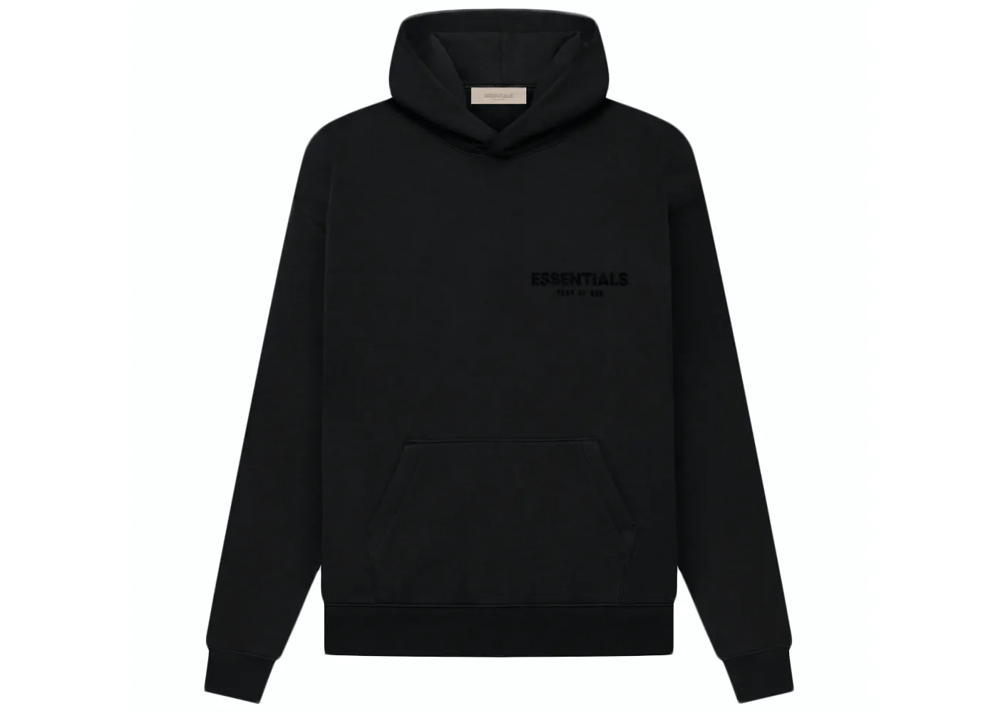 FEAR OF GOD ESSENTIALS "SS22" Hoodie Black