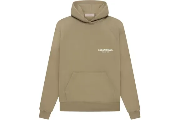 FEAR OF GOD ESSENTIALS "SS22" Hoodie Oak