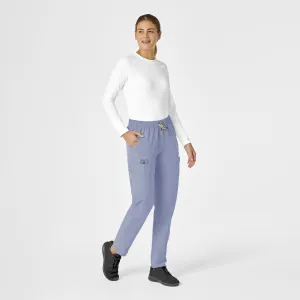 Force Essentials C51213 Straight Leg Scrub Pants Ceil Blue