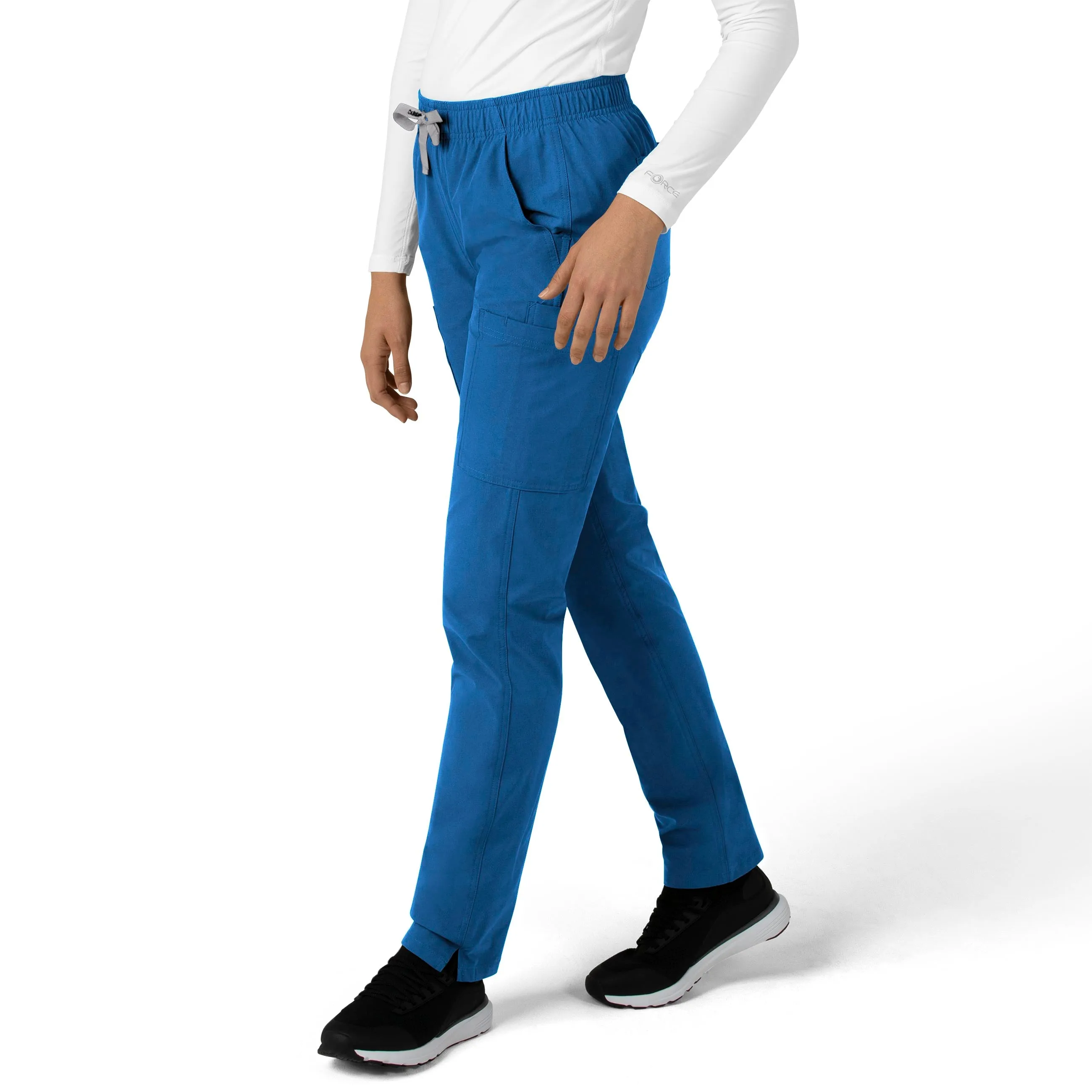 Force Essentials C51213 Straight Leg Scrub Pants Royal
