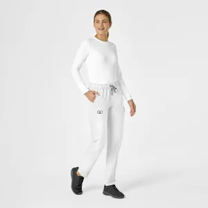 Force Essentials C51213 Straight Leg Scrub Pants White