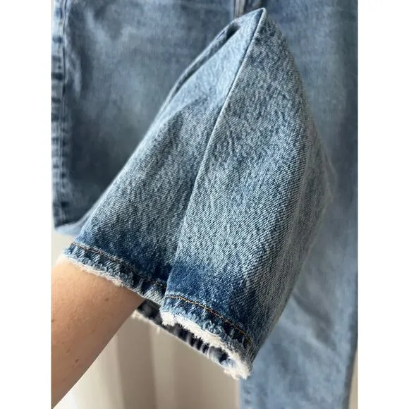 Frame Le Drew Bootcut Jeans in Cascade Blue