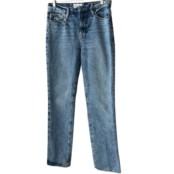 Frame Le Drew Bootcut Jeans in Cascade Blue