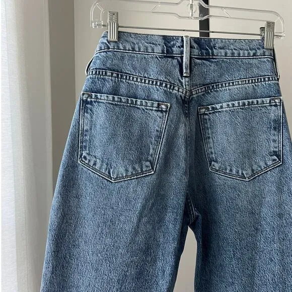 Frame Le Drew Bootcut Jeans in Cascade Blue