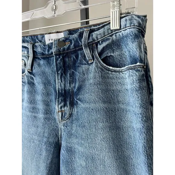 Frame Le Drew Bootcut Jeans in Cascade Blue