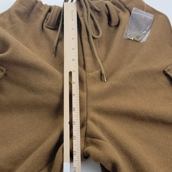 Free People Charli Wool Longline  Academia Inspired Cargo Shorts Women Sz Small