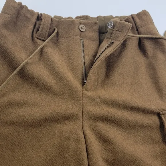 Free People Charli Wool Longline  Academia Inspired Cargo Shorts Women Sz Small