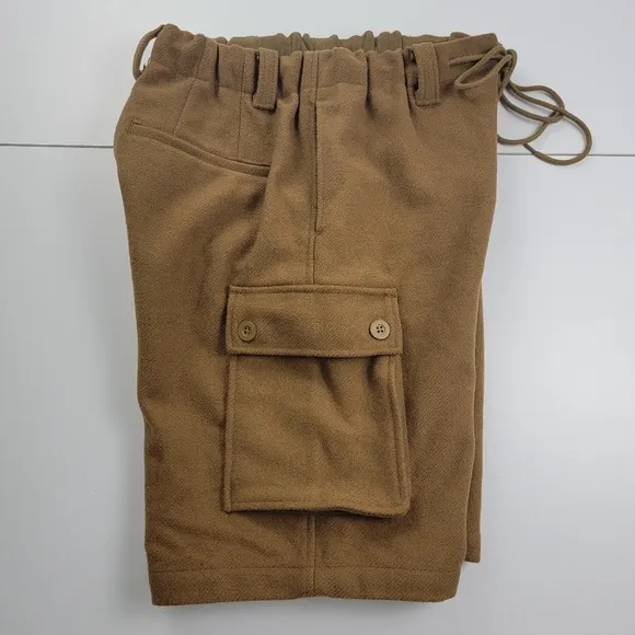 Free People Charli Wool Longline  Academia Inspired Cargo Shorts Women Sz Small