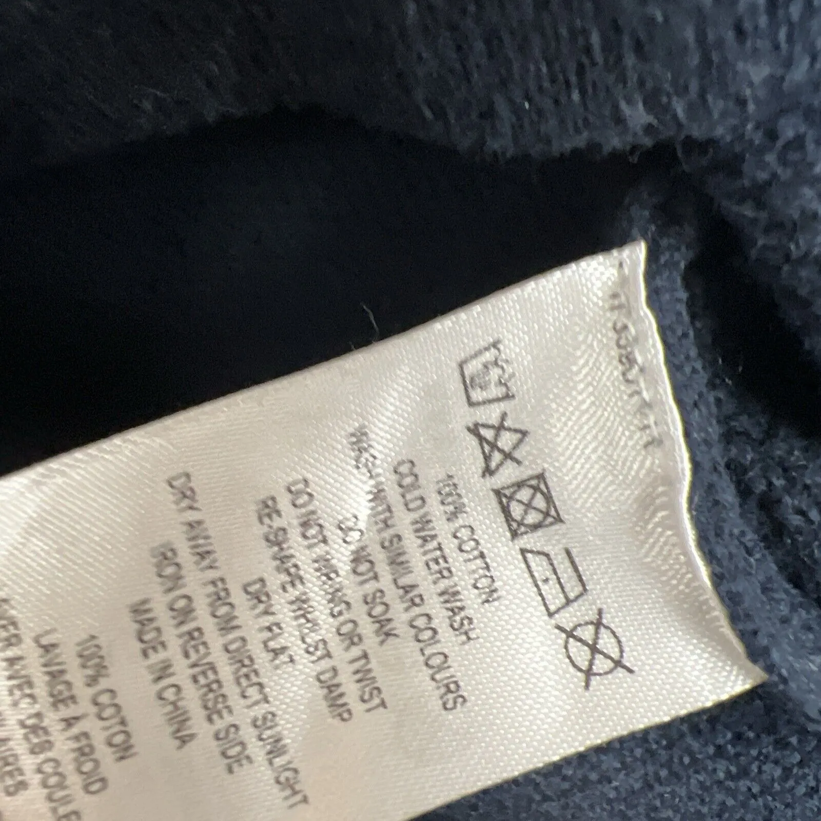 French Connection Womens Knitted Navy Blue Sweater Size Small