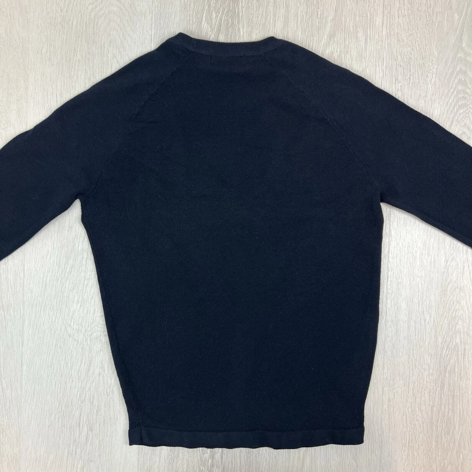 French Connection Womens Knitted Navy Blue Sweater Size Small