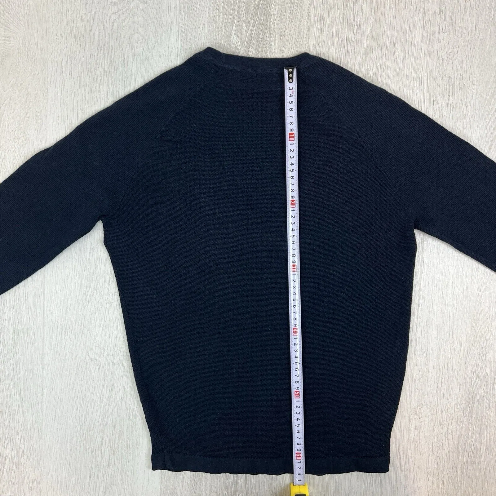 French Connection Womens Knitted Navy Blue Sweater Size Small