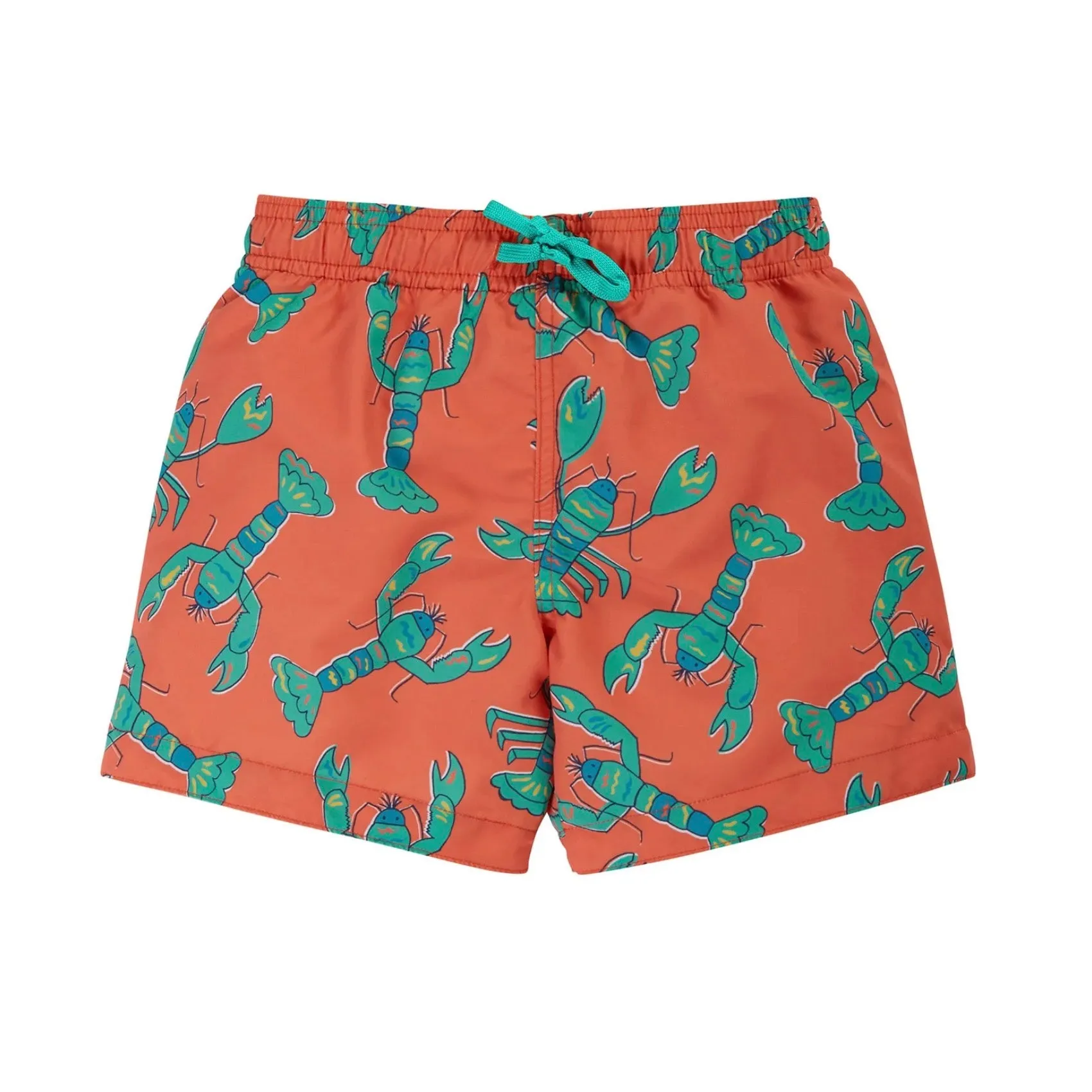 Frugi Boscastle Board Shorts Lobster