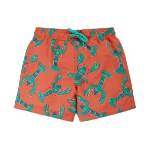Frugi Boscastle Board Shorts Lobster