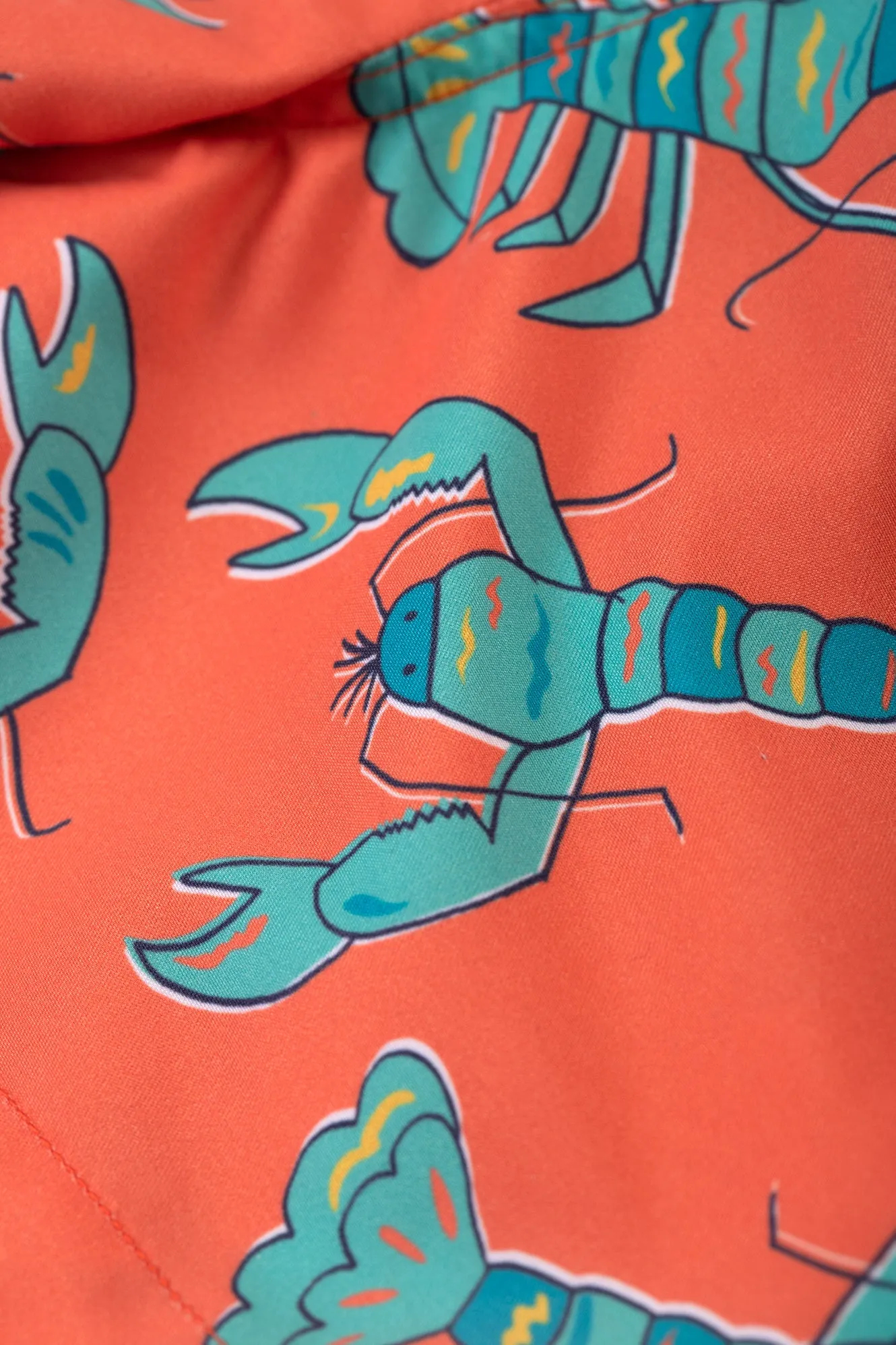 Frugi Boscastle Board Shorts Lobster