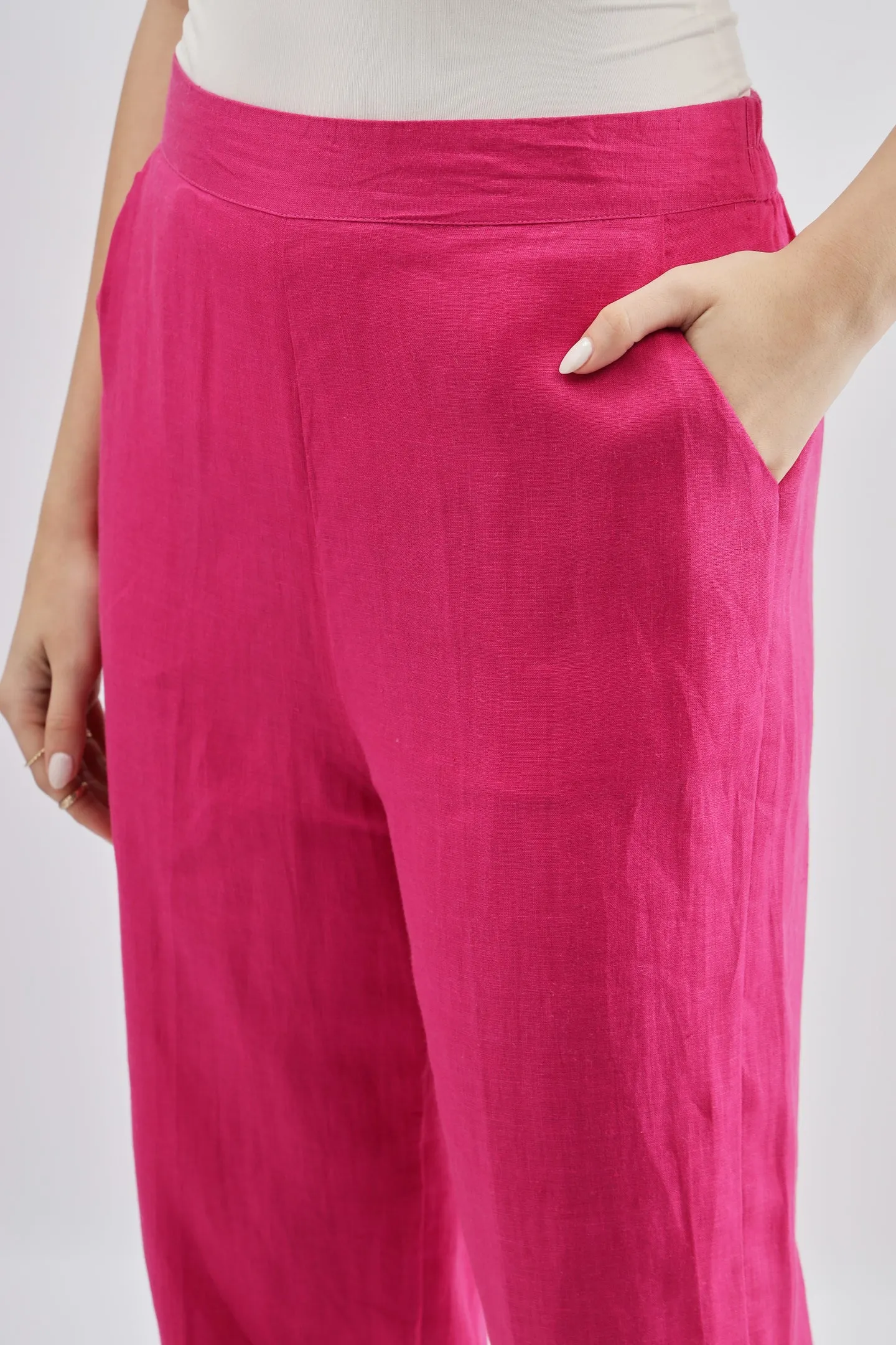 Fuschia Pants