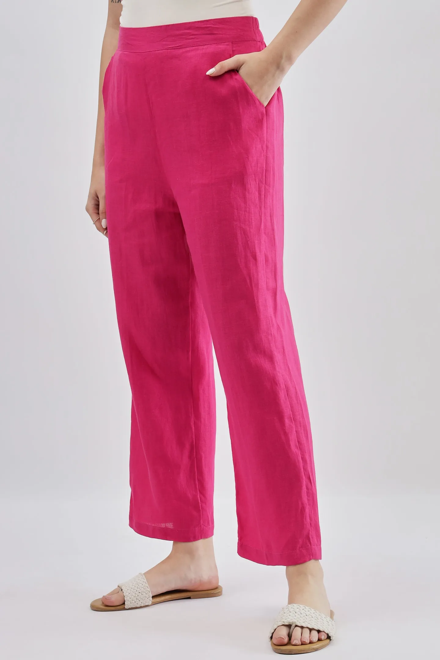 Fuschia Pants