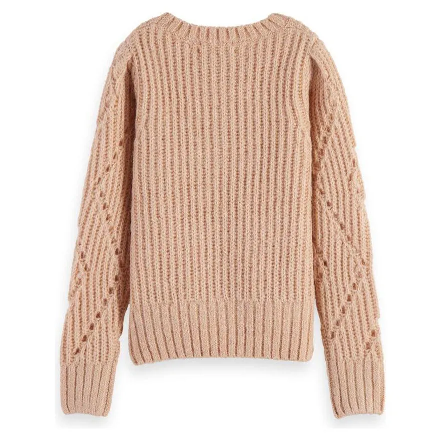 Fuzzy Knitted Sweater