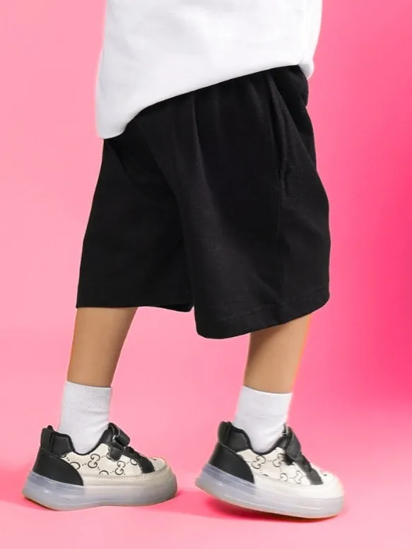 GAME TIME SHORTS FOR BOYS & GIRLS (BLACK)