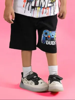 GAME TIME SHORTS FOR BOYS & GIRLS (BLACK)
